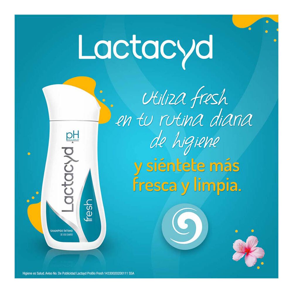 Lactacyd Pro.Bio Fresh Shampoo, 200ml image number 2