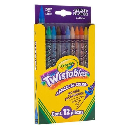 Colores Crayola Twistables con 12 pz image number 2