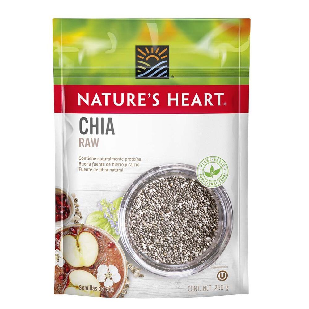 Chia Nature's Heart Chia Raw250g image number 0