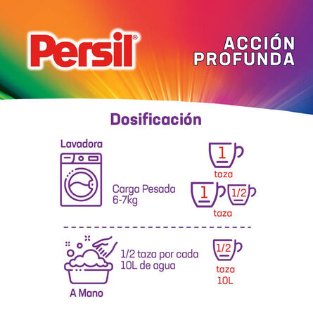 Detergente en Polvo para Ropa de Color Persil 900g image number 2