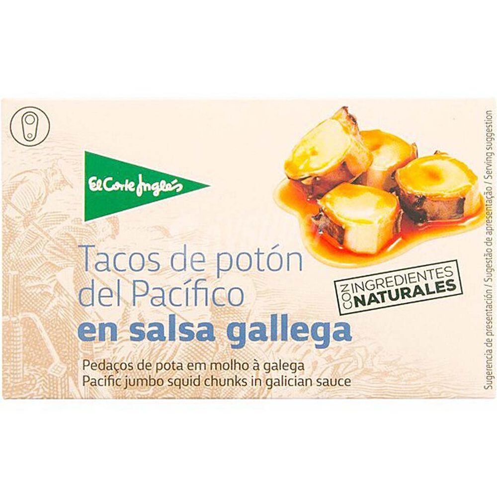Tacos de Potas El Corte Inglés en Salsa Gallega 67 gr image number 0