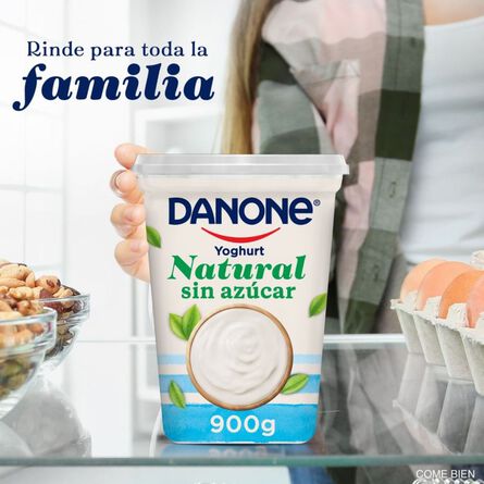Danone Yoghurt Natural Sin Azúcar 900g image number 6