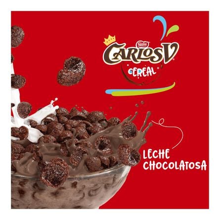 Cereal Nestlé Carlos V Sabor Chocolate Caja 590 Gr image number 4