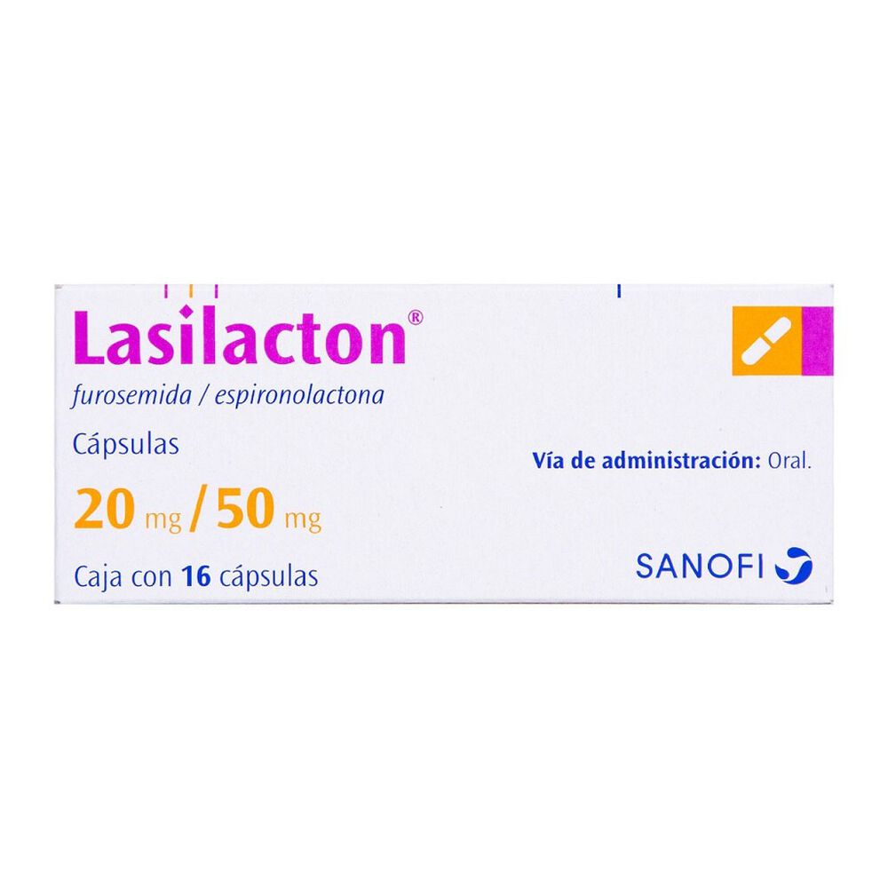 Lasilacton 50/20mg Cap 16 image number 0