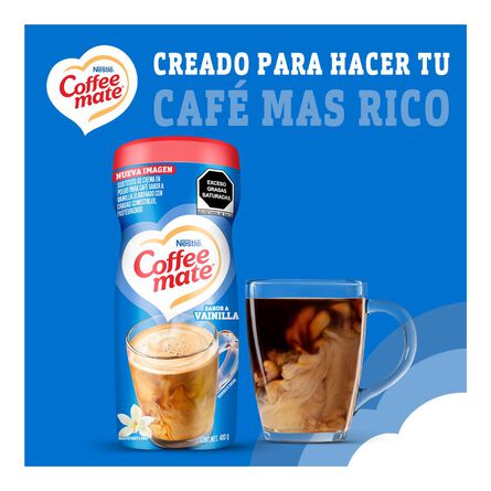 Sustituto de Crema para Café Coffee Mate Polvo Sabor Vainilla 400g image number 6