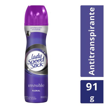 Desodorante Antitranspirante En Aerosol Lady Speed Stick Invisible Floral P/Dama 91 G image number 1