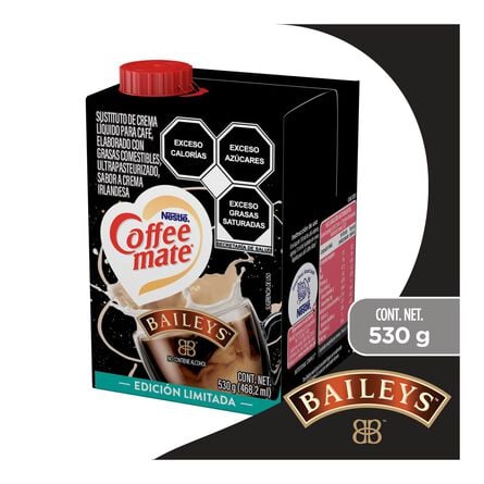 Sustituto de Crema para Café Coffee Mate Líquido Baileys 530 g image number 1