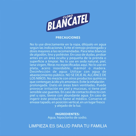 Blanqueador Blancatel Concentrado 3.57 lt image number 2