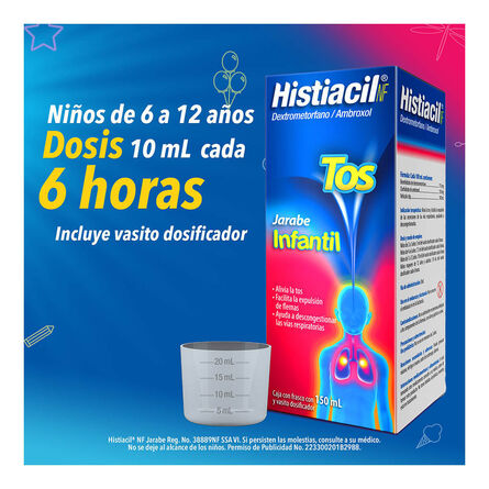 Jarabe Histiacil NF Infantil 150 ml image number 7