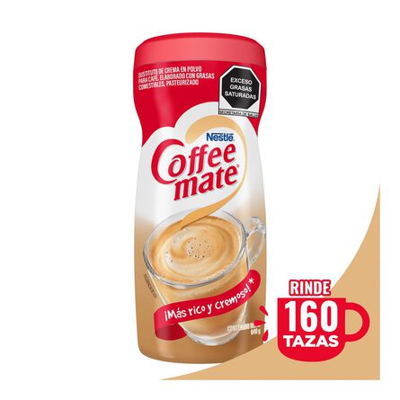 Sustituto de Crema para Café Coffee Mate Polvo Original 640g