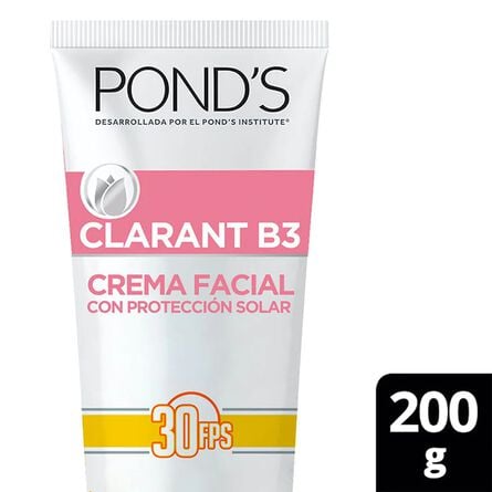 Crema Facial Pond's Clarant B3 Con Protección Solar 30 FPS 200 gr image number 1