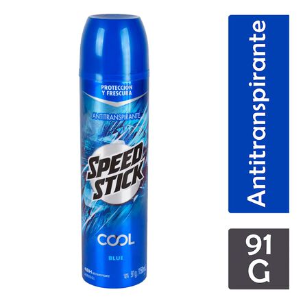 Desodorante Antitranspirante En Aerosol Speed Stick Cool Blue 91 G image number 5