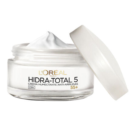 Crema Facial L'Oréal Paris Hidra Total 5 Día Anti-Arrugas 50 Ml image number 2
