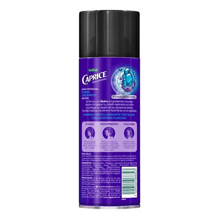 Spray Caprice 316 ml Extra Firme Biotina image number 6