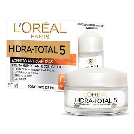 Crema Facial L'Oréal Paris Hidra Total 5 Día Anti-Arrugas 50 Ml image number 14
