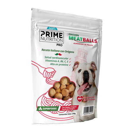 Premios para Perro Prime Nutrition  Chiken Meat Balls 250 gr image number 1