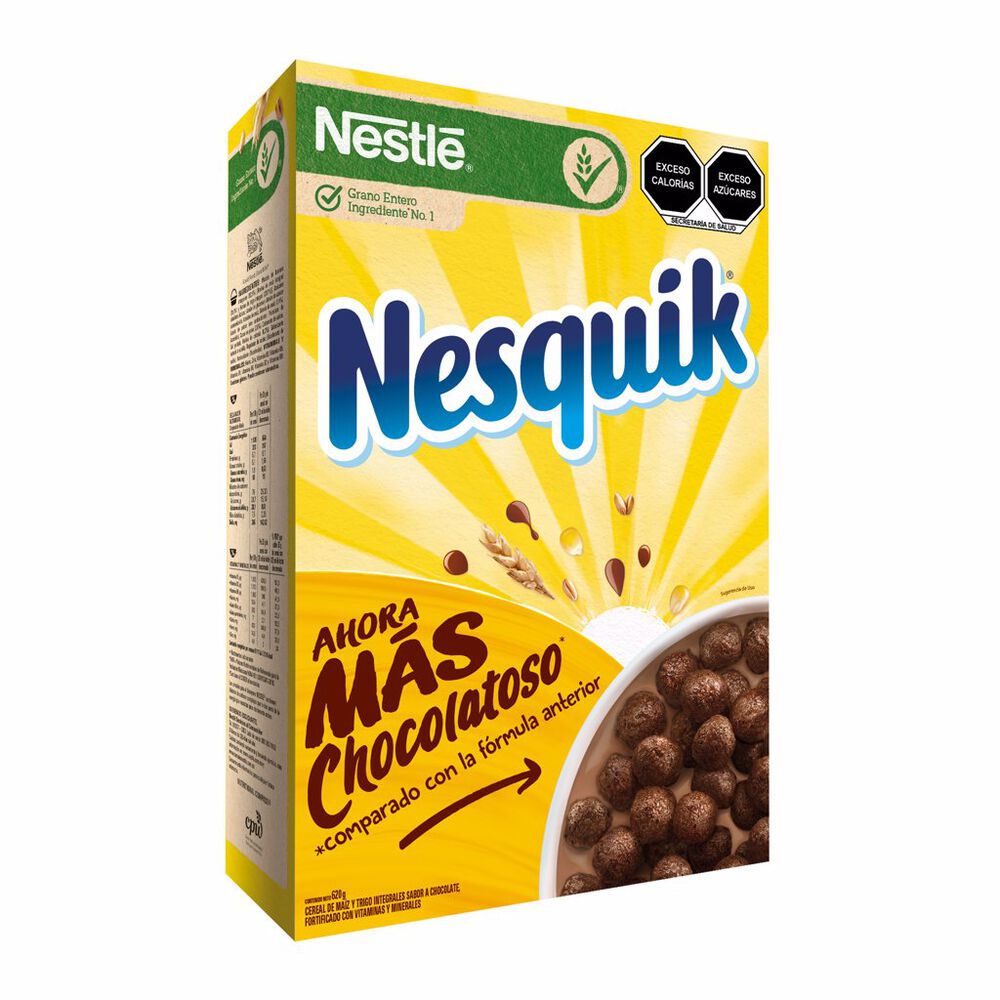Cereal Nestlé Nesquik sabor Chocolate 620 g image number 1