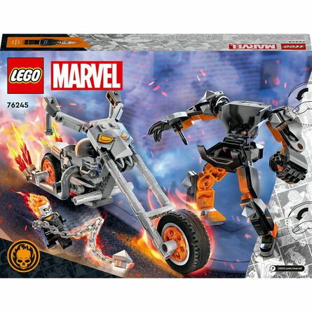 Lego Marvel 76245 Meca Y Moto Del Vengador Fantasma 264 Pzas image number 7