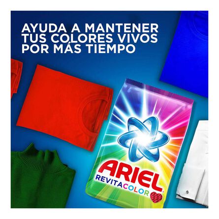 Detergente Ariel Revitacolor Detergente en Polvo 750g image number 4