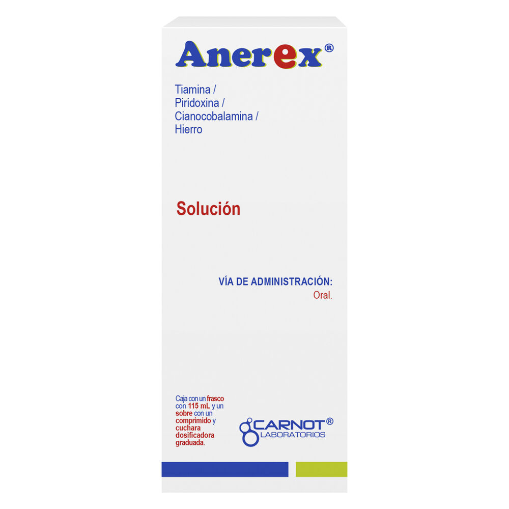 Anerex 120mg Sol 115 ml image number 0