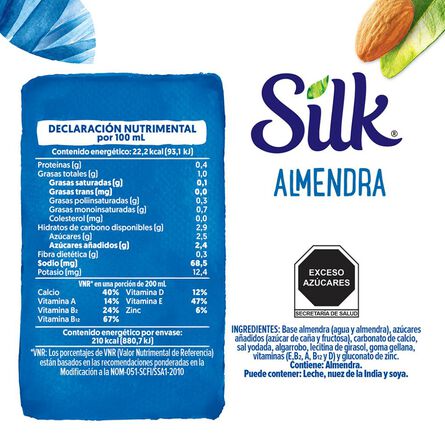 Silk Alimento Líquido de Almendra 946mL image number 7