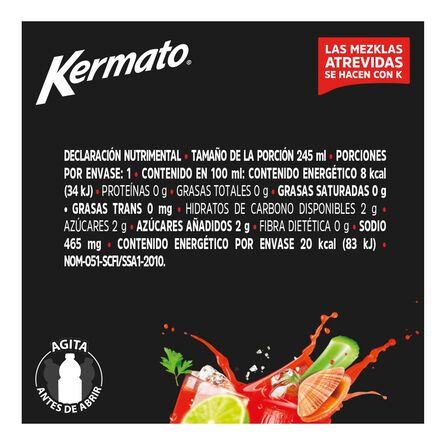 Jugo Kermato Tomate con Almeja 245 ml image number 2