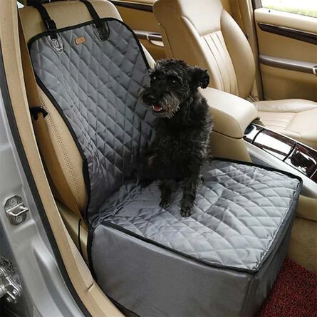 Cubreasiento Impermeable para Perro Doglemi Gris image number 2