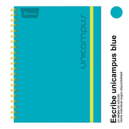 Cuaderno Profesional Norma Unicampus Cuadro 7mm 120 Hj image number 5