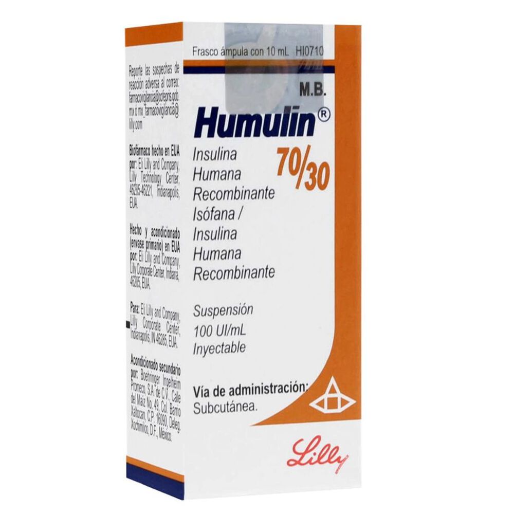 Humulin 7/3 100UI Suspensión Inyectable 1 Pieza image number 0