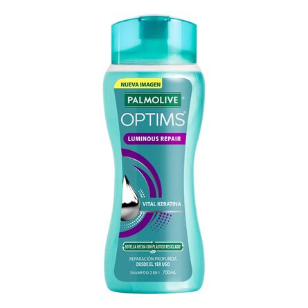 Shampoo Palmolive Optims Luminous Repair 700 ml image number 1
