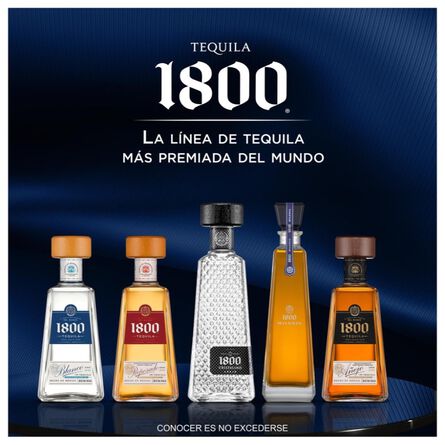 Tequila 1800 Blanco 700 ml image number 3