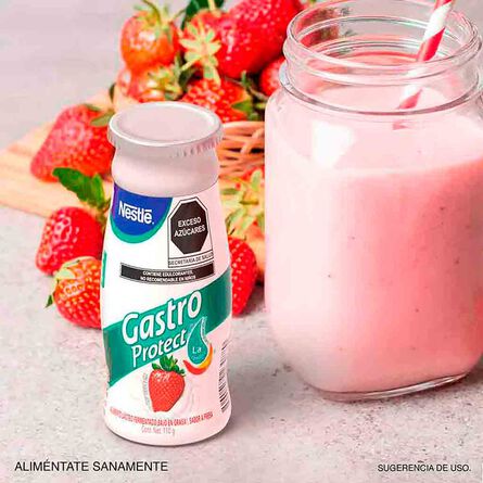 Yoghurt Nestlé Gastro Protect Fresa 110 g 5 pz image number 4