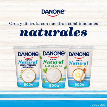 Danone Yoghurt Natural Sin Azúcar 900g image number 5