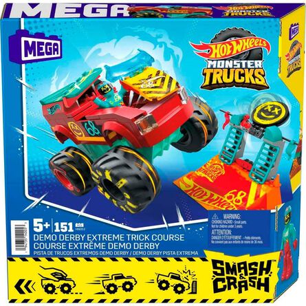 Monster Trucks S&C Demo Derby Extreme Trick MEGA Hot Wheels image number 5