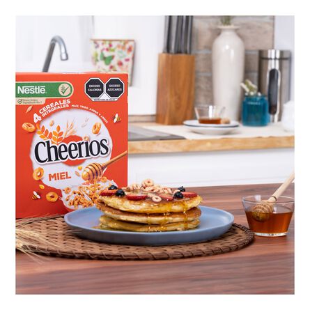 Cereal Nestlé Cheerios Miel con Avena Caja 480 Gr image number 6
