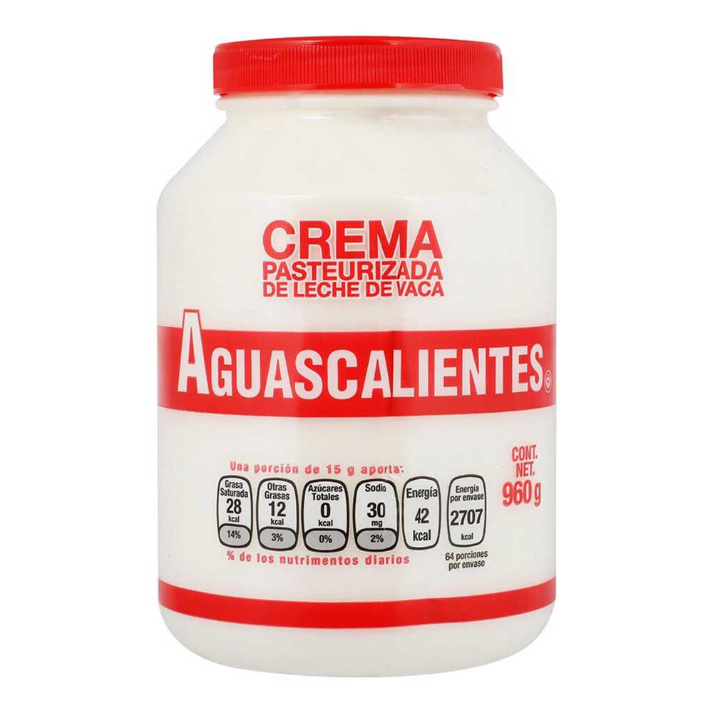 Crema Ácida Aguascalientes 960 gr image number 0