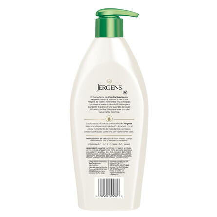 Crema Corporal Jergens Aguacate Suavizante Humectante Infundido Con Aceite 400 ml image number 1