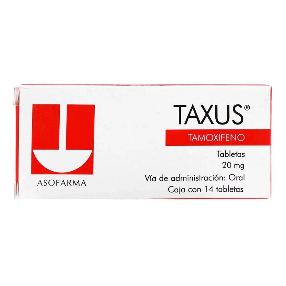 Taxus 20 mg 14 Tabletas image number 0