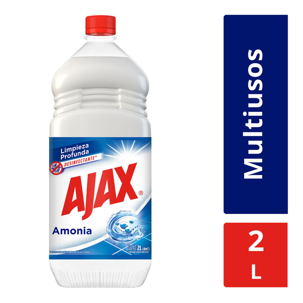 Limpiador Multiusos Ajax Amonia 2 l image number 1