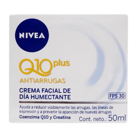 Crema Facial Reafirmante Nivea Q10 FPS30 Todo Tipo de Piel 50 ml image number 3
