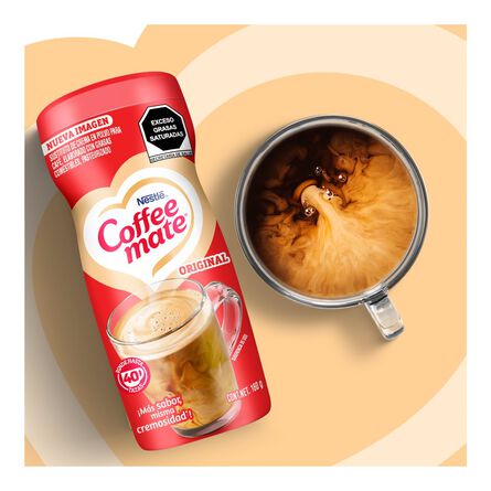 Sustituto de crema para café Coffee Mate polvo original 160 g image number 4