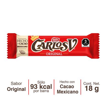 Chocolate Carlos V 18g image number 2