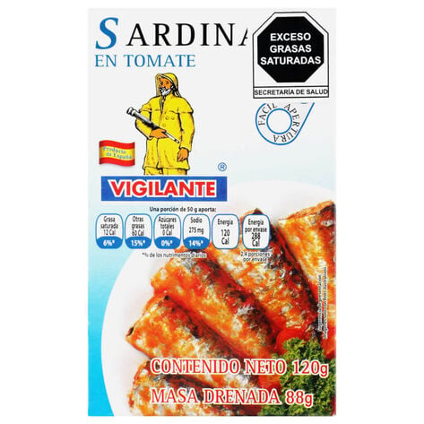 Sardina en Tomate Vigilante 120 g