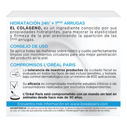Crema Facial L'Oréal Paris Hidra Total 5 Día Anti-Arrugas 35+ 50 Ml image number 6