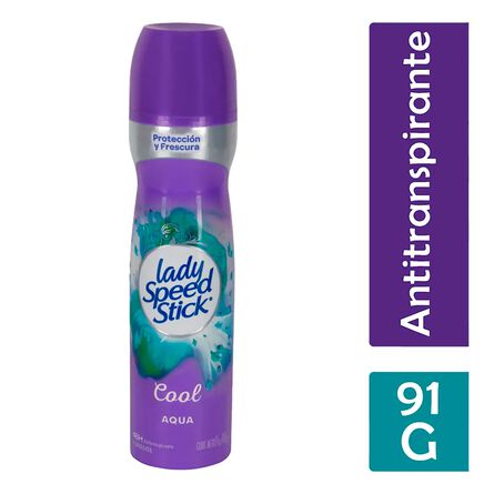 Desodorante Antitranspirante En Aerosol Lady Speed Stick Cool Aqua P/Dama 91 G image number 5