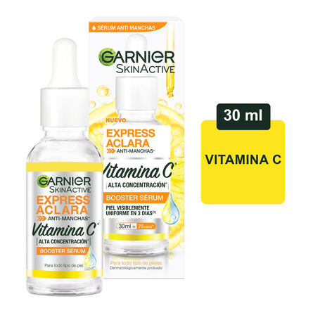 Sérum Garnier Skin Active Express Aclara Anti Manchas 30 ml image number 2