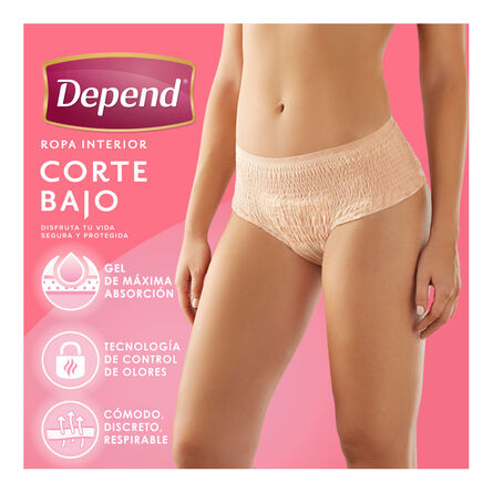 Depend® Ropa Interior Mujer
