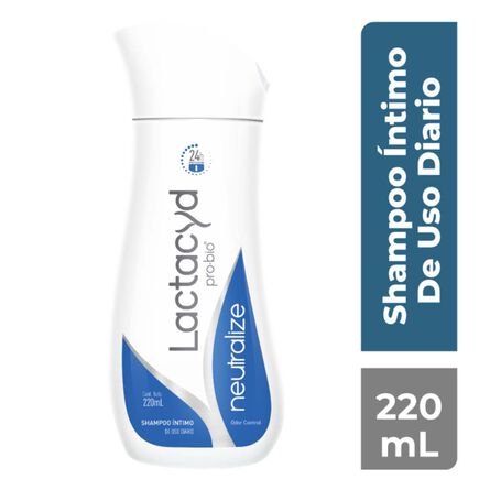 Shampoo Intimo de Uso Diario Lactacyd Neutralize 220 ml image number 1