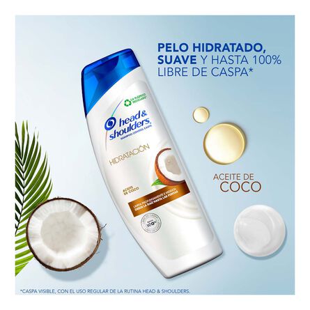 Shampoo Head & Shoulders Aceite de Coco 650 ml image number 3