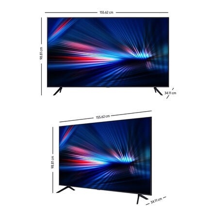 Pantalla Samsung 70 Pulg 4K LED Smart TV UN70AU7000FXZX image number 10